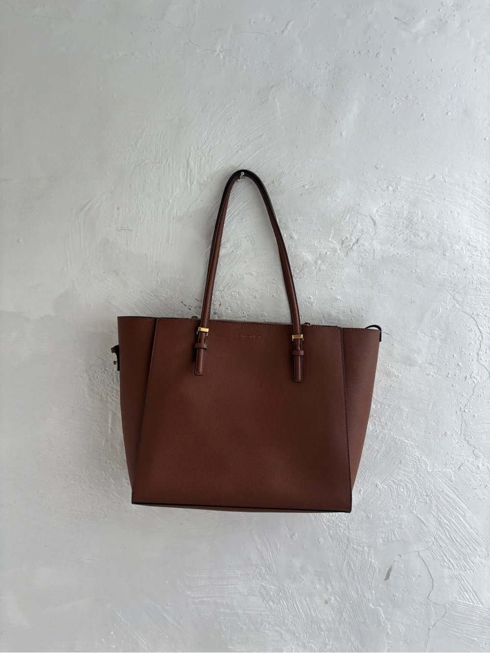 Charles & Kieth Sansa Tote Bag - Chocolate